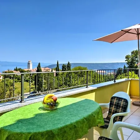 Apartment Wonderful With Sea View And Shared Pool Brseč